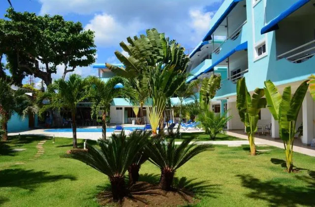 New Garden Hotel Sosua Republique Dominicaine jardin tropical
